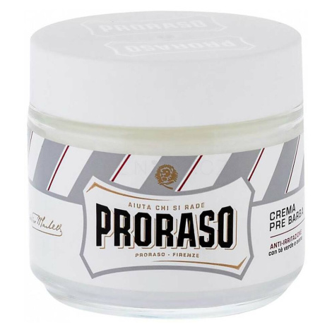 PRORASO White prípravok pred holením Pre-Shaving Cream 100 ml