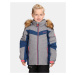 Girls' ski jacket Kilpi ALISIA-JG Light grey