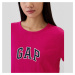 Šaty GAP Shortsleeve Logo Dress Bright Beet