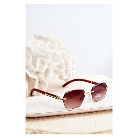 PRIUS Dámske slnečné okuliare UV400 hnedé