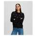 Mikina Karl Lagerfeld Ikonik 2.0 Rs Sweatshirt Black