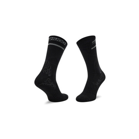 Hugo Vysoké pánske ponožky Qs Active 50458331 Čierna Hugo Boss