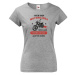 Dámské tričko Jsem babi motorkárka - skvelý darček pre babku