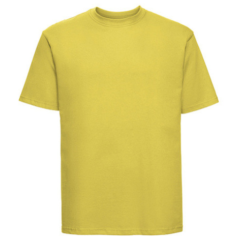Russell Unisex klasické tričko R-180M-0 Yellow
