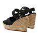 U.S. Polo Assn. Espadrilky Aylin022 Čierna