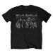 Black Sabbath Tričko Greyscale Group Unisex Black