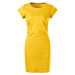 Malfini Freedom Dámske bavlnené šaty 178 žltá