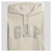 Mikina GAP Logo Pullover Hoodie Unbleached White