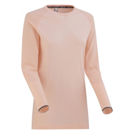 KARI TRAA EVA LS Dámske športové tričko, béžová, veľkosť