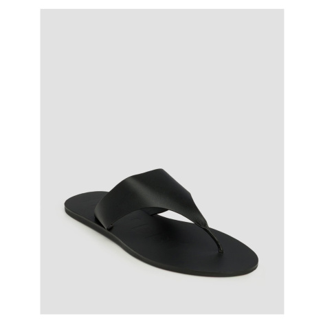 Dámske Kožené Sandále Manebi Leather Sandals čierne