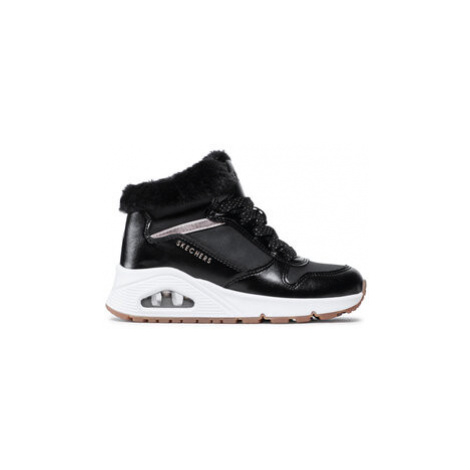 Skechers Sneakersy Uno Cozy On Air 310518L/BKRG Čierna