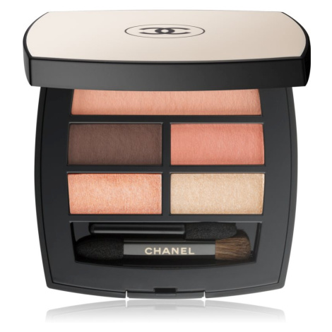 Chanel Les Beiges Eyeshadow Palette paletka očných tieňov odtieň Warm