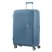American Tourister Cestovní kufr Soundbox Spinner EXP 97/110 l - matná modrá