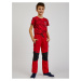 Čierno-červené detské športové nohavice SAM73 Jonathan