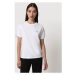 Napapijri SALIS SS W 2 Dámske tričko, biela, veľkosť