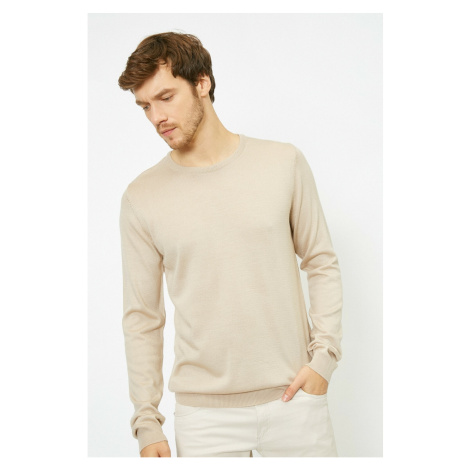 Koton Men's Ecru Sweater