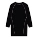KARL LAGERFELD Každodenné šaty Z12225 S Čierna Regular Fit