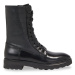 Calvin Klein Outdoorová obuv Cleat Combat Boot - Epi Mono Mix HW0HW01713 Čierna