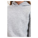 Trendyol Gray Basic Girls' Knitted Thick Sweatshirt with Rack T-shirt