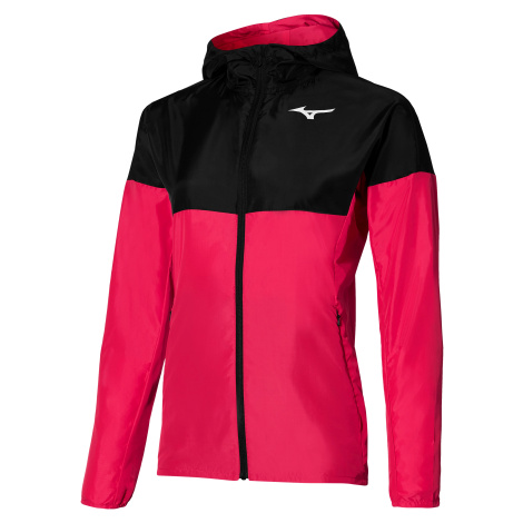 Mizuno Training Hooded Jacket Rose Red Women's Jacket