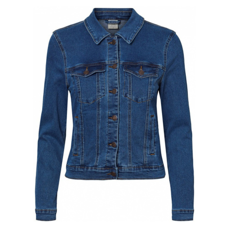 Vero Moda Dámska džínsová bunda VMHOT SOYA Regular Fit 10193085 Medium Blue Denim XL