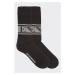 Emporio Armani Underwear Emporio Armani monogram 2-balenie pánskych ponožiek - čierna Veľkosť: J