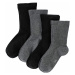 Ponožky s potlačenou manžetou (4 ks) s bio bavlnou