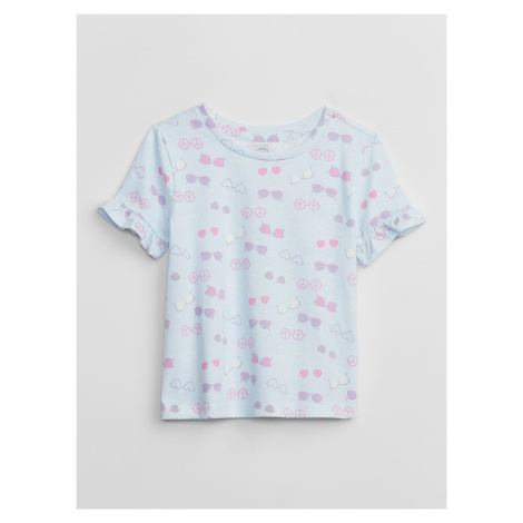 GAP Kids T-shirt with ruffles - Girls