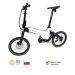 Skladací bicykel SHARVAN City 3R - black white