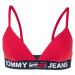 Tommy Hilfiger TRIANGLE BRALETTE UN Dámska podprsenka, červená, veľkosť
