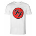 Tričko metal ROCK OFF Foo Fighters Logo Čierna