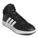 Pánska rekreačná obuv ADIDAS Hoops 3.0 Mid core black cloud white grey six