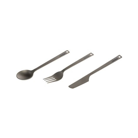 Campgo 3-Piece Titanium Durable Cutlery Set