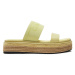 Calvin Klein Šľapky Wedge Slide He HW0HW01966 Žltá