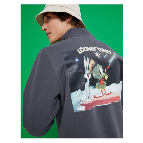 Koton Looney Tunes Oversized Sweatshirt Raised, Licensed, Printed