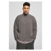 Oversized Roll Neck Sweater Asphalt