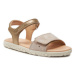 Geox Sandále J Sandal Haiti Girl J028ZA 007NF C0208 D Zlatá