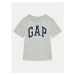 Gap Tričko 459557-04 Sivá Regular Fit