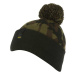 Avid carp čiapka black and camo bobble hat