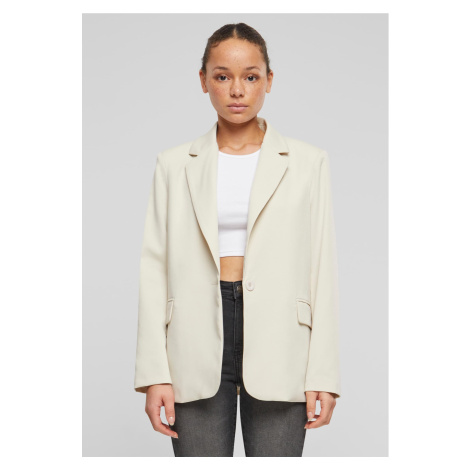 Women's Basic Blazer Cream Urban Classics