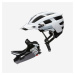 Integrálna prilba na horskú cyklistiku GRINGO PAMPA čierno-biela