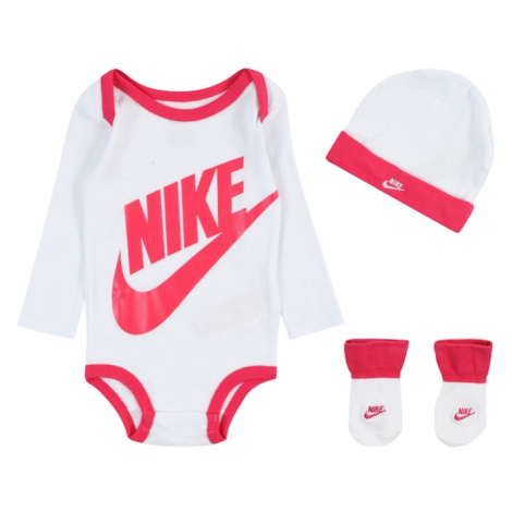 Nike Sportswear Set 'Futura'  karmínovo červená / biela