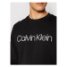 Calvin Klein Mikina K10K104059 Čierna Regular Fit