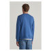 MIKINA GANT REG SHIELD C-NECK SWEAT VINTAGE BLUE