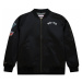 Bunda Mitchell & Ness Lightweight Satin Bomber San Antonio Spurs M SJKT6599-SASYYPPPBLCK pánska