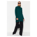 Trendyol Dark Green High Neck Knitwear Sweater