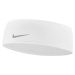 BIELA ŠPORTOVÁ ČELENKA NIKE DRI-FIT SWOOSH HEADBAND N1003447-197