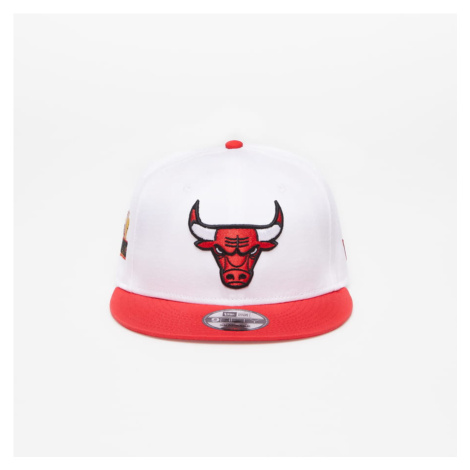 New Era Chicago Bulls Crown Patches 9FIFTY Optic White