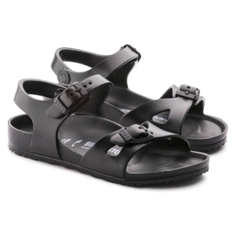 Birkenstock RIO KIDS EVA Black detské sandále úzke (0126113)