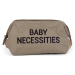 Childhome Baby Necessities Canvas Khaki toaletná taška